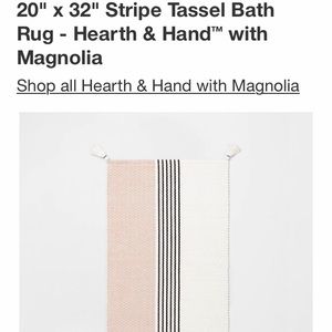Brand New Hearth & Hand—Magnolia Bath Mat